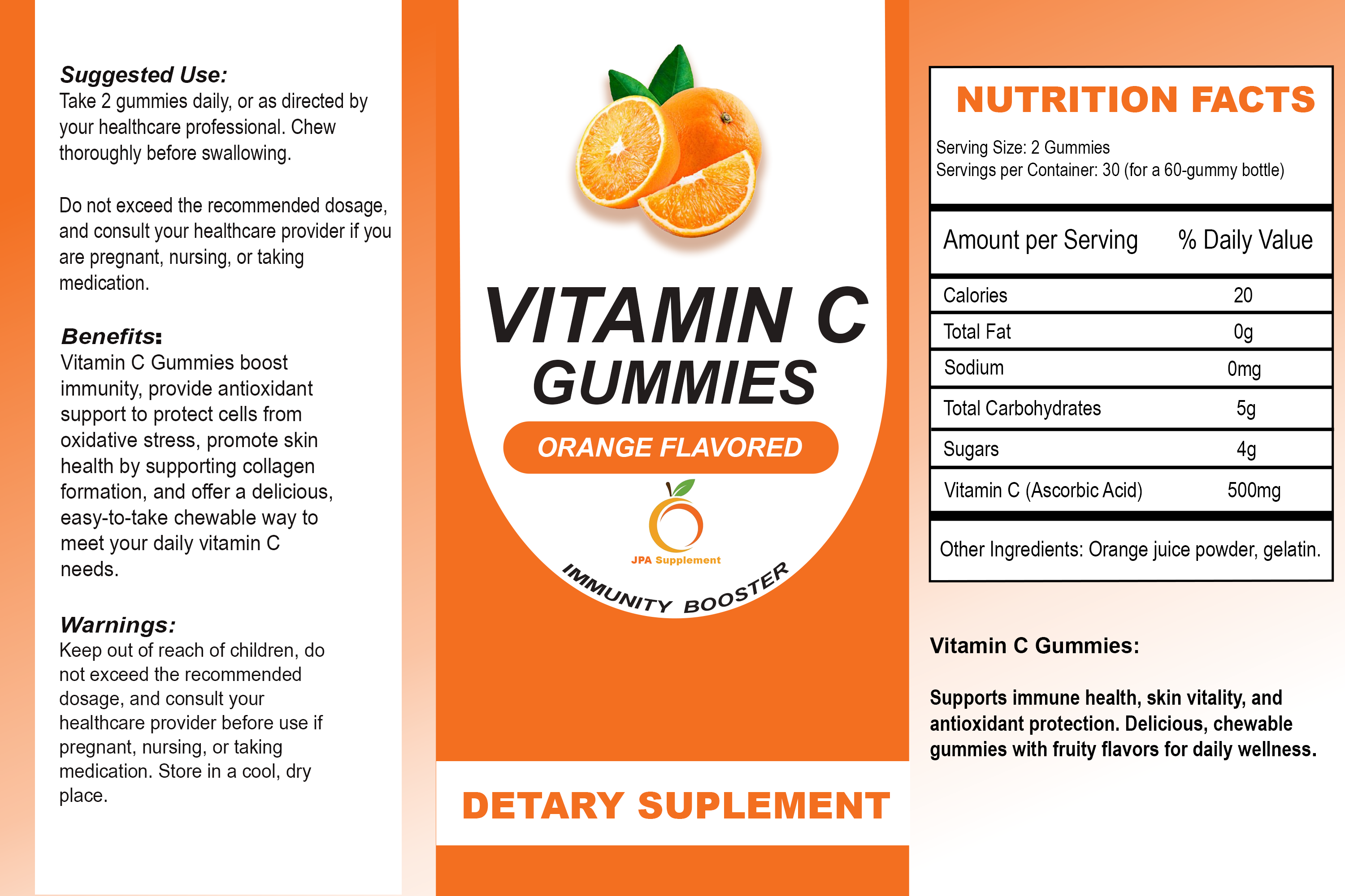 Label Design Supplement